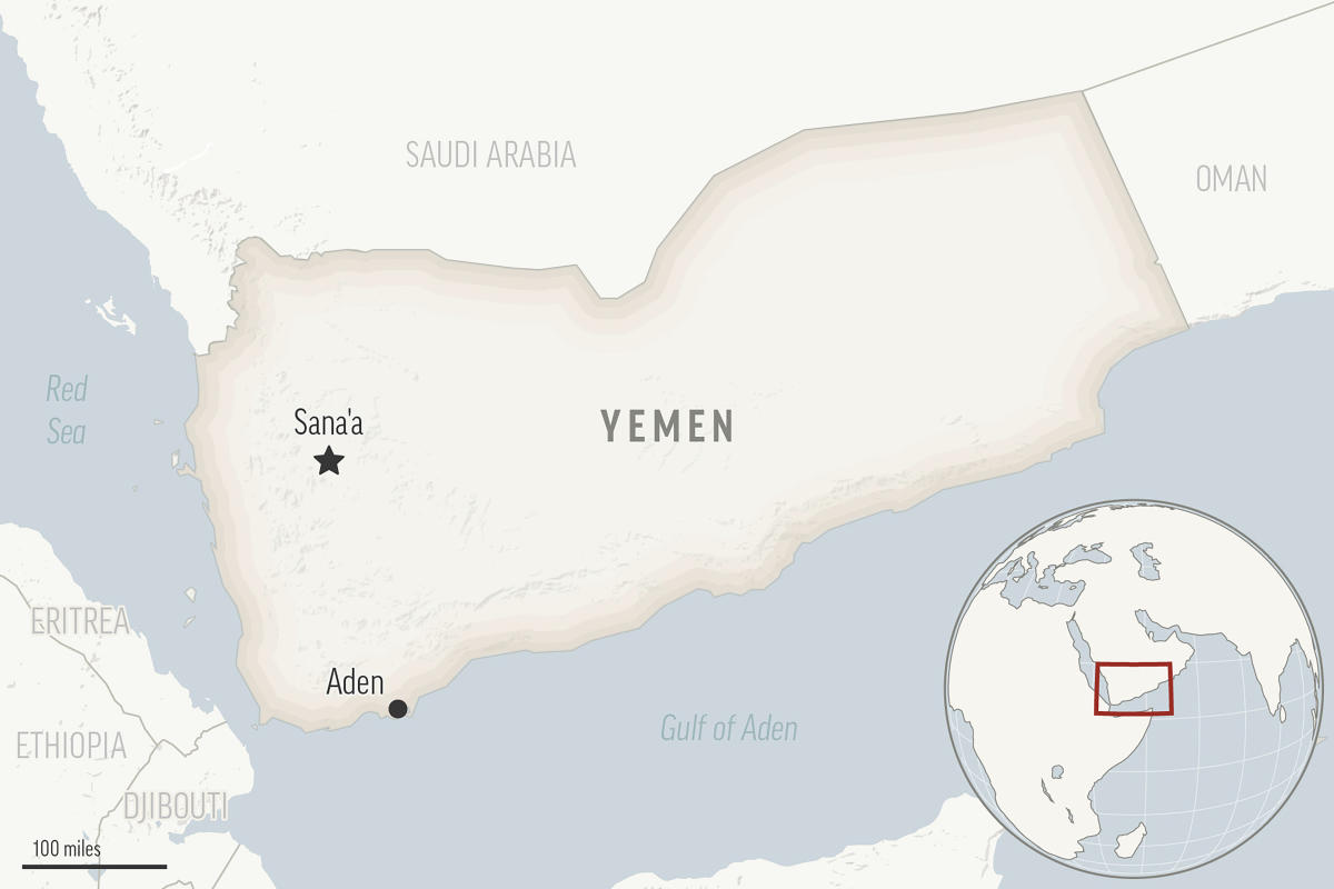 Israeli airstrikes hit Yemen’s rebel-held capital and port city after Houthi attack targets Israel